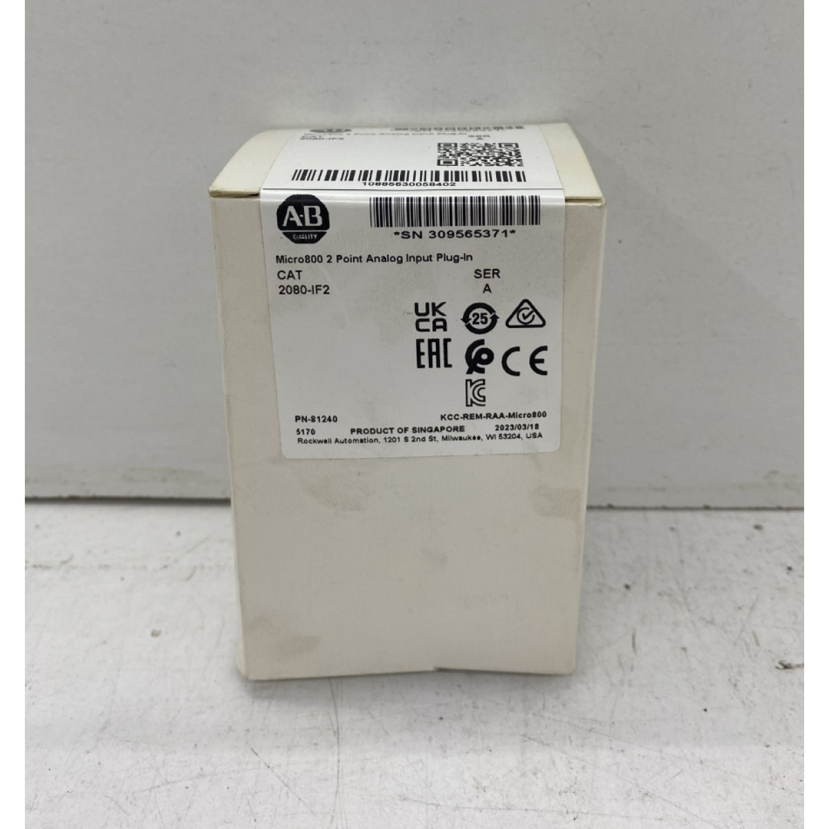 ALLEN BRADLEY 2080-IF2 ANALOG INPUT MODUL
