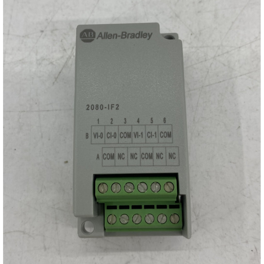 ALLEN BRADLEY 2080-IF2 ANALOG INPUT MODUL