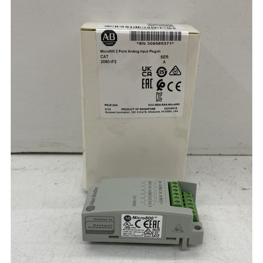 ALLEN BRADLEY 2080-IF2 ANALOG INPUT MODUL