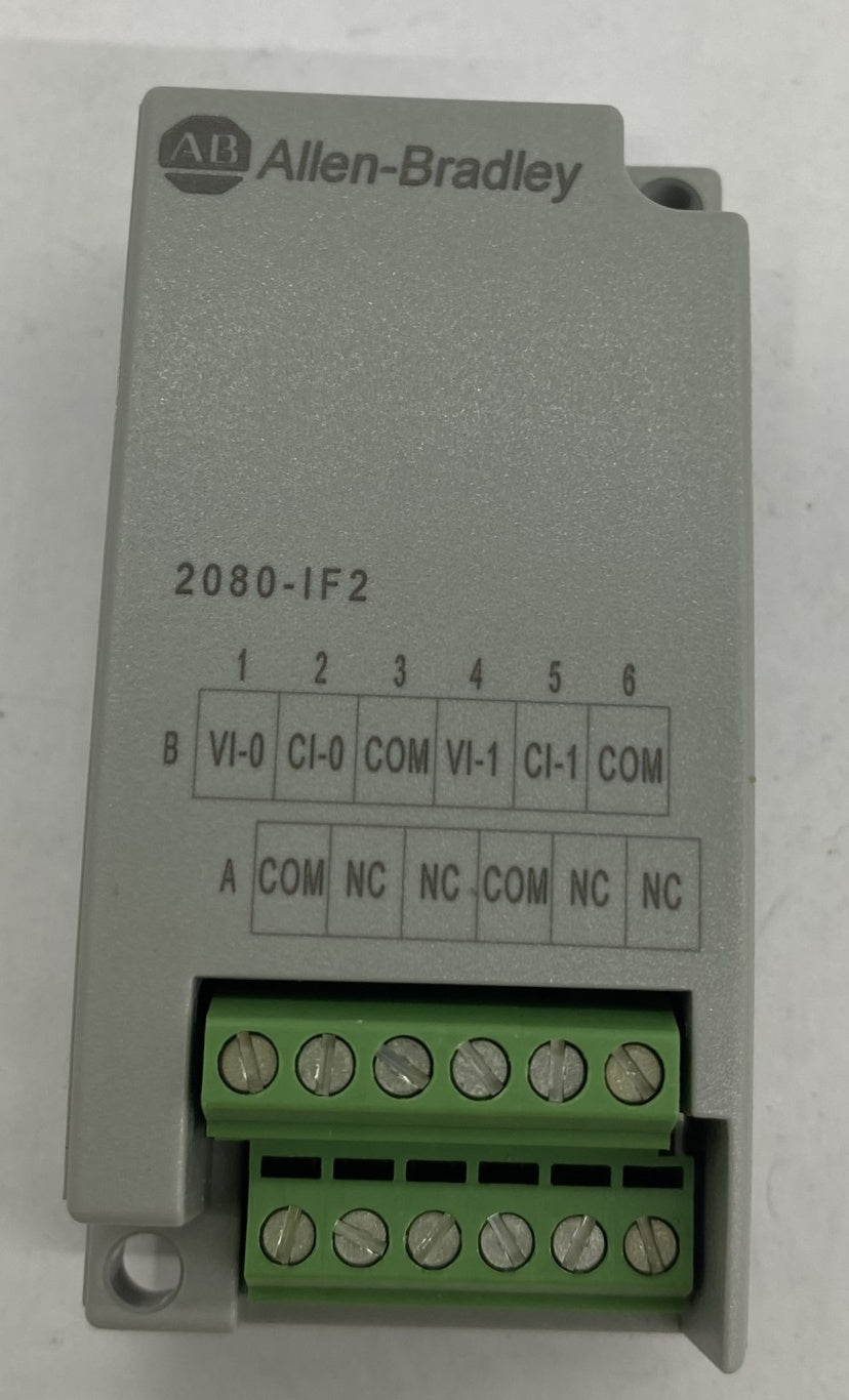 ALLEN BRADLEY 2080-IF2 ANALOG INPUT MODUL