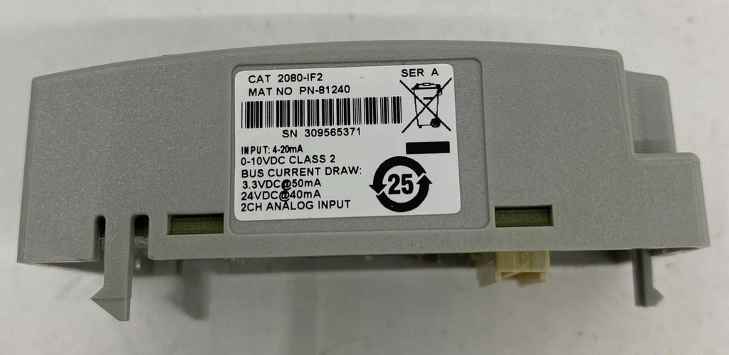 ALLEN BRADLEY 2080-IF2 ANALOG INPUT MODUL
