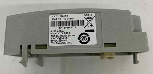 ALLEN BRADLEY 2080-IF2 ANALOG INPUT MODUL