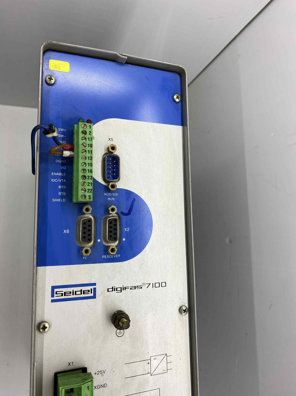 SEİDEL - DİGİFAS 7100 - 7116 16A 380V SERVO SÜRÜCÜ