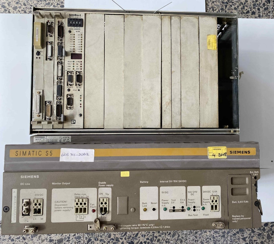SIEMENS 6ES5 955-3NA12  PLC TERMİNAL BLOĞU