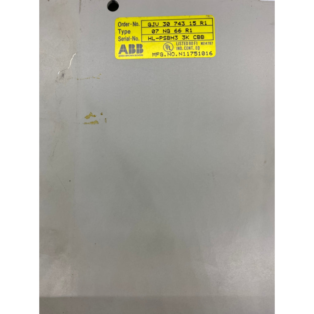 ABB 07 NG 66 PROCONTIC T200  PLC