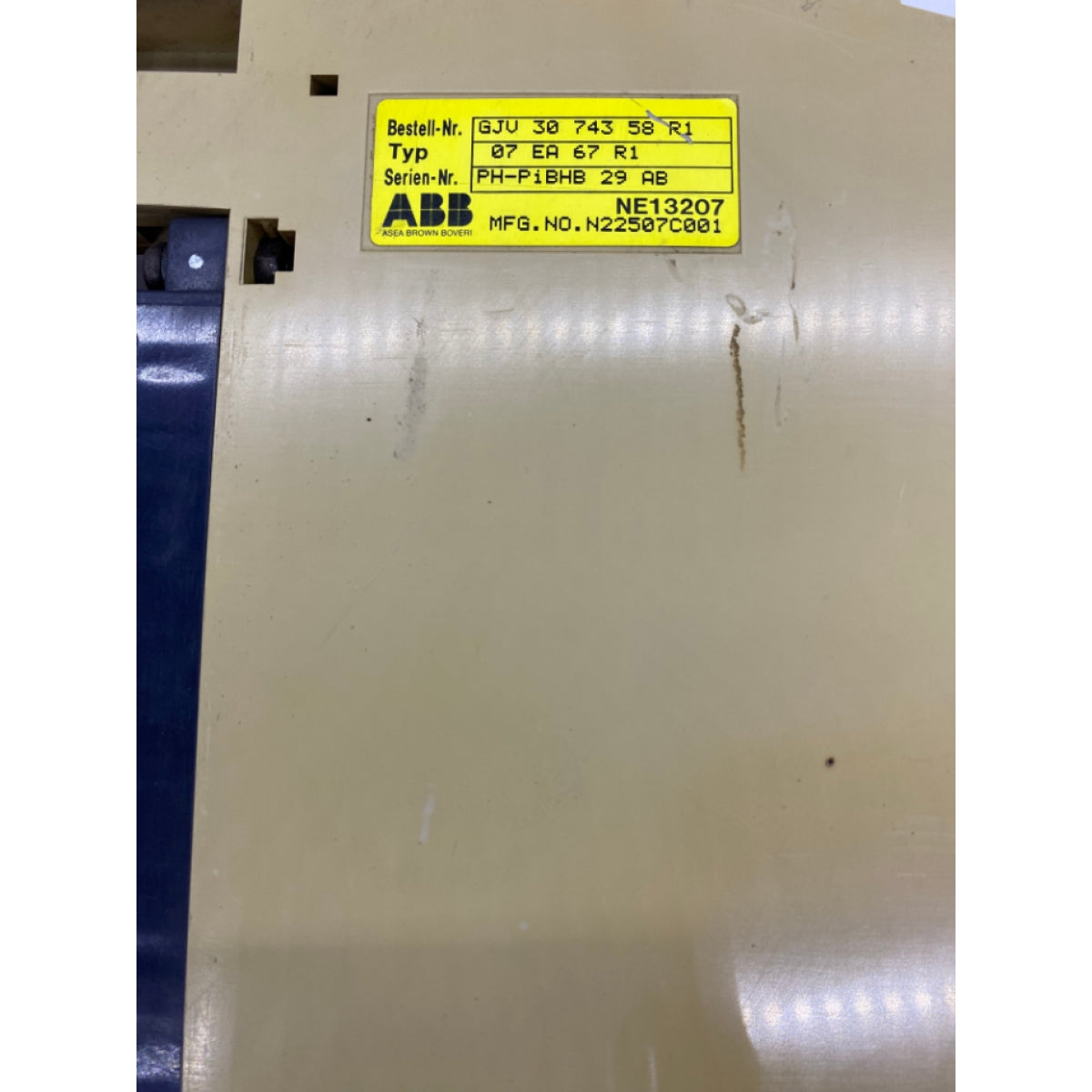 ABB 07 EA 67   PLC