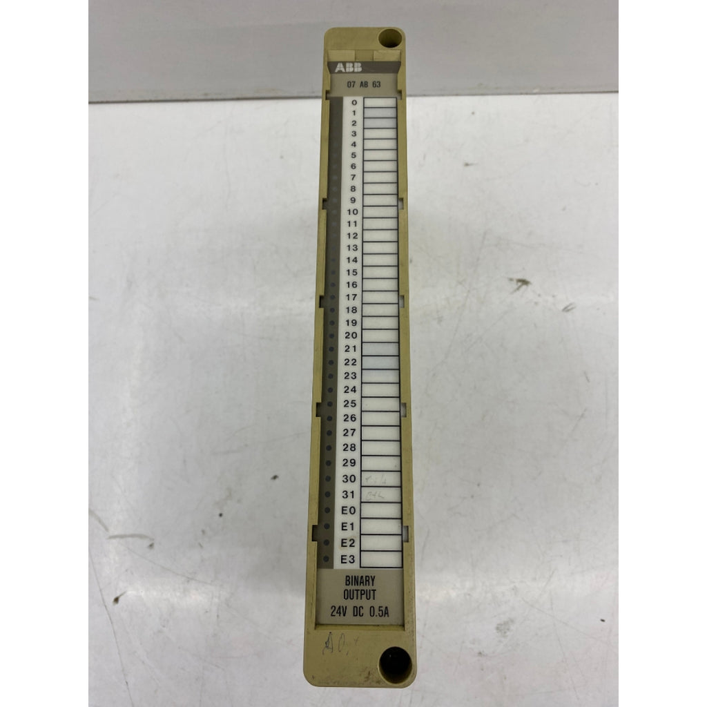 ABB 07 AB 63   PLC