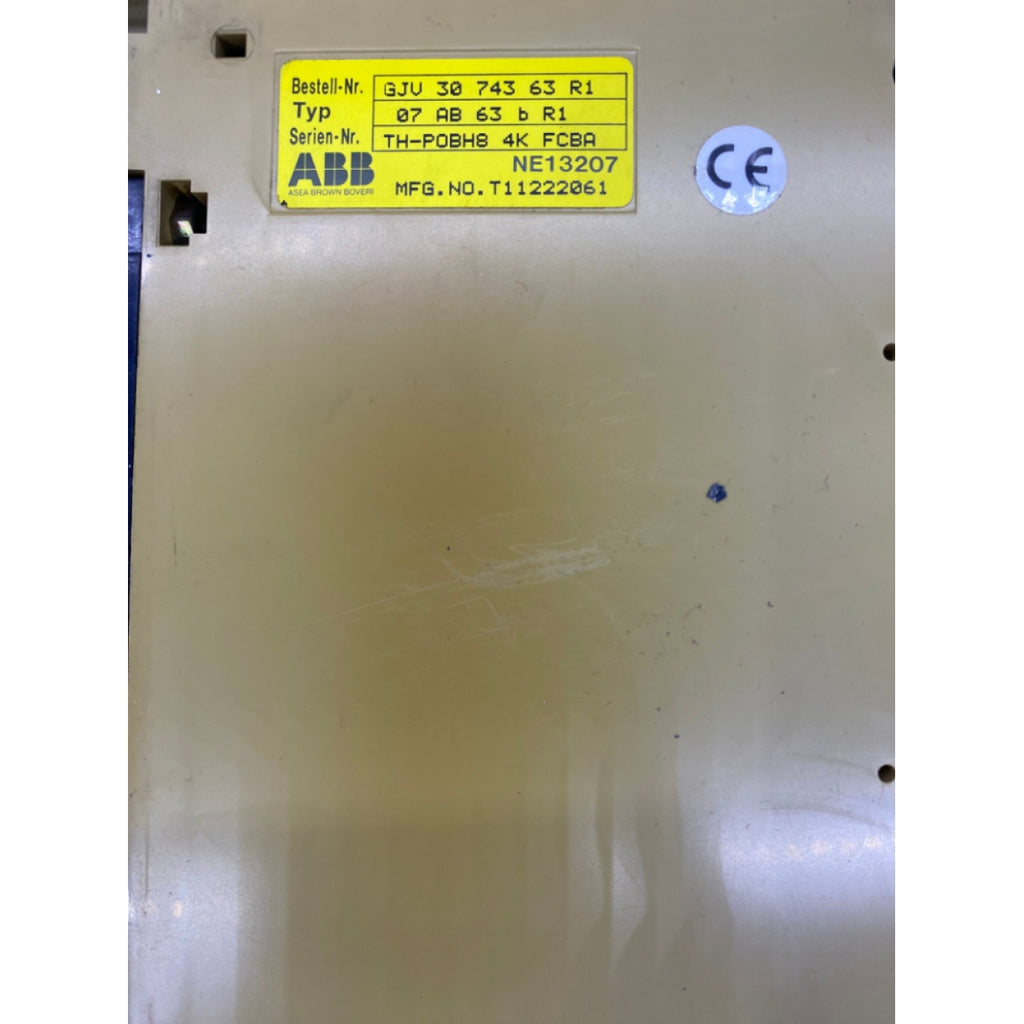 ABB 07 AB 63   PLC