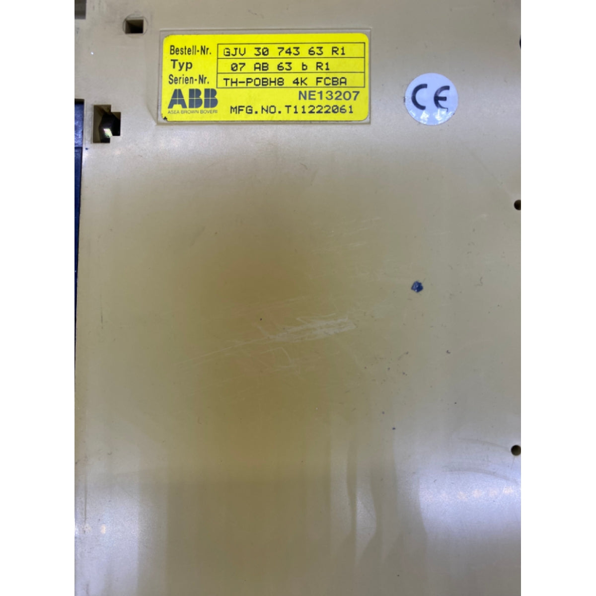 ABB 07 AB 63   PLC