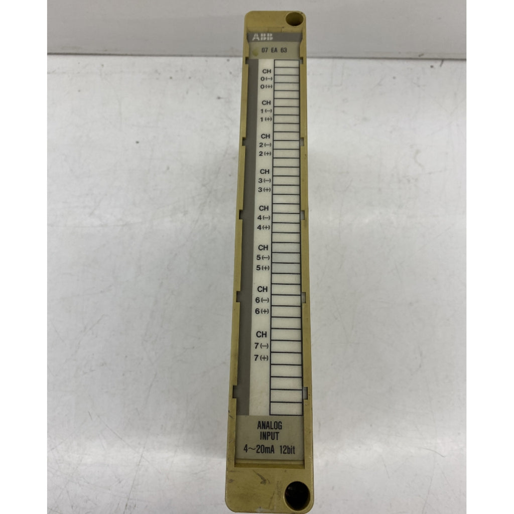 ABB 07 EA 63   PLC