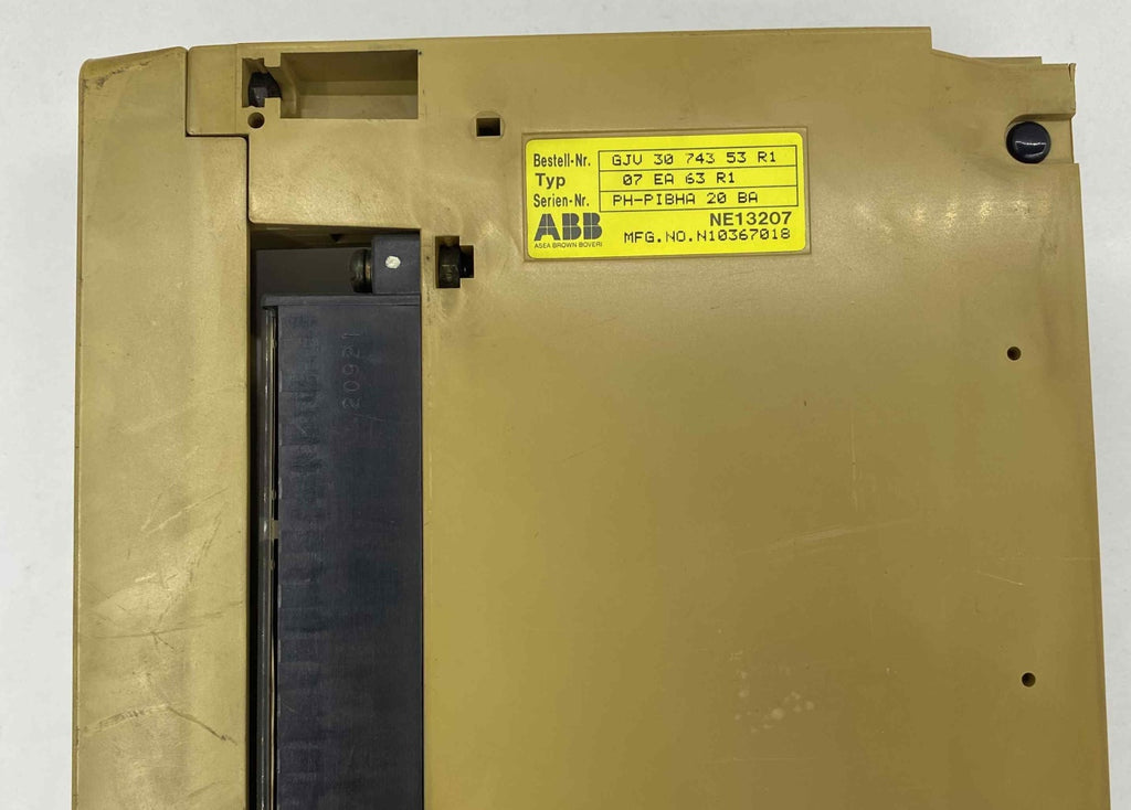 ABB 07 EA 63   PLC