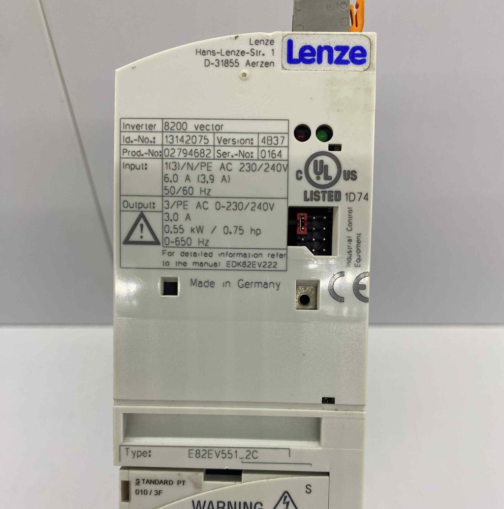 LENZE E82EV551-2C 0.55KW 220V SÜRÜCÜ