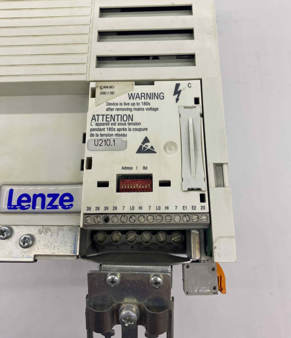 LENZE E82EV752-4C 7.5KW 380V SÜRÜCÜ