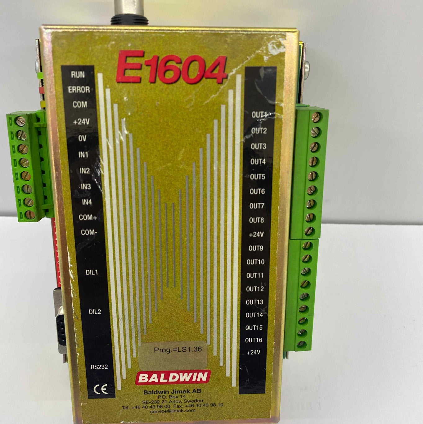 BALDWİN E1604   PLC