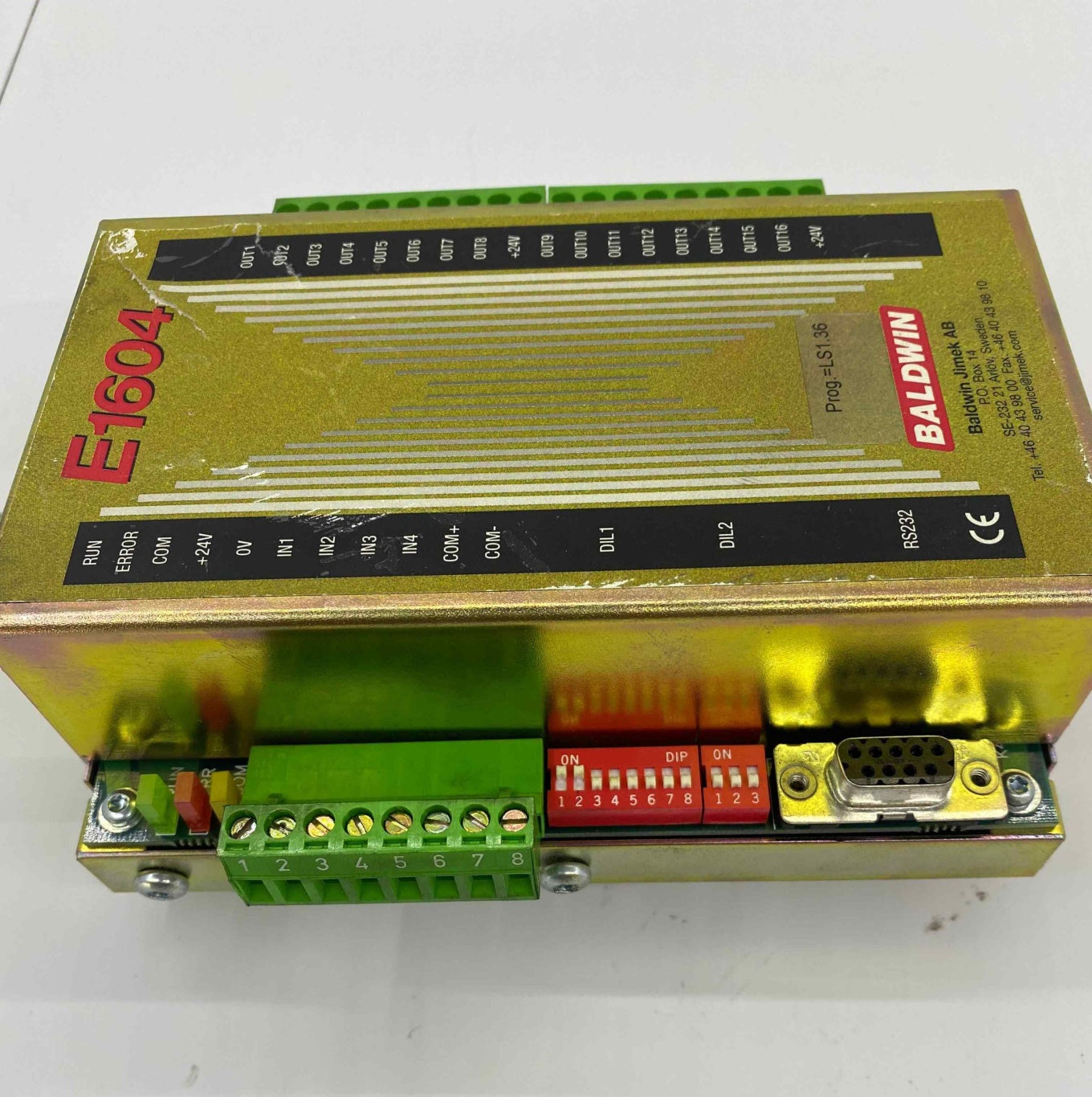 BALDWİN E1604   PLC