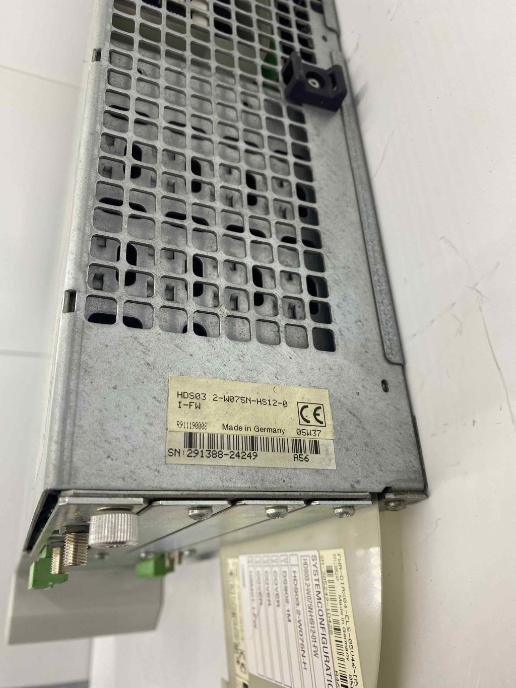 HDS03.2-W075N-HS12-01-FW  / INDRAMAT REXROTH 40A 530VDC L0847143 SERVO SÜRÜCÜ