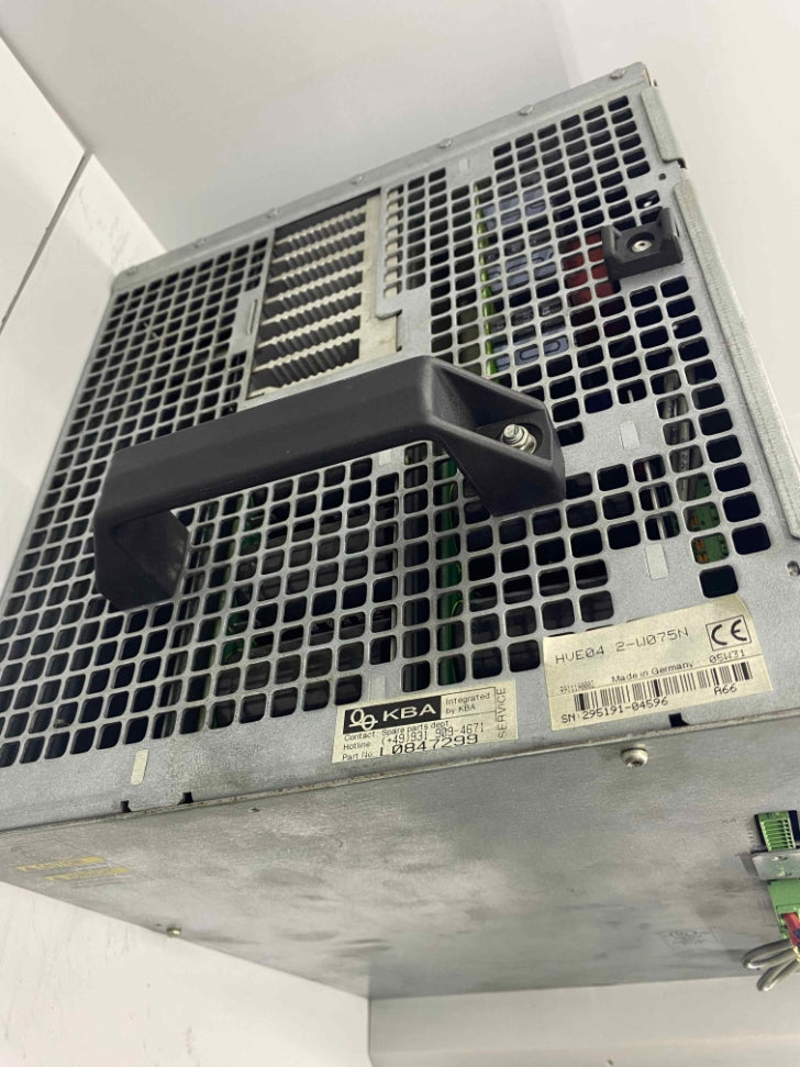 INDRAMAT REXROTH HVE04.2-W075N L0847299 SERVO SÜRÜCÜ