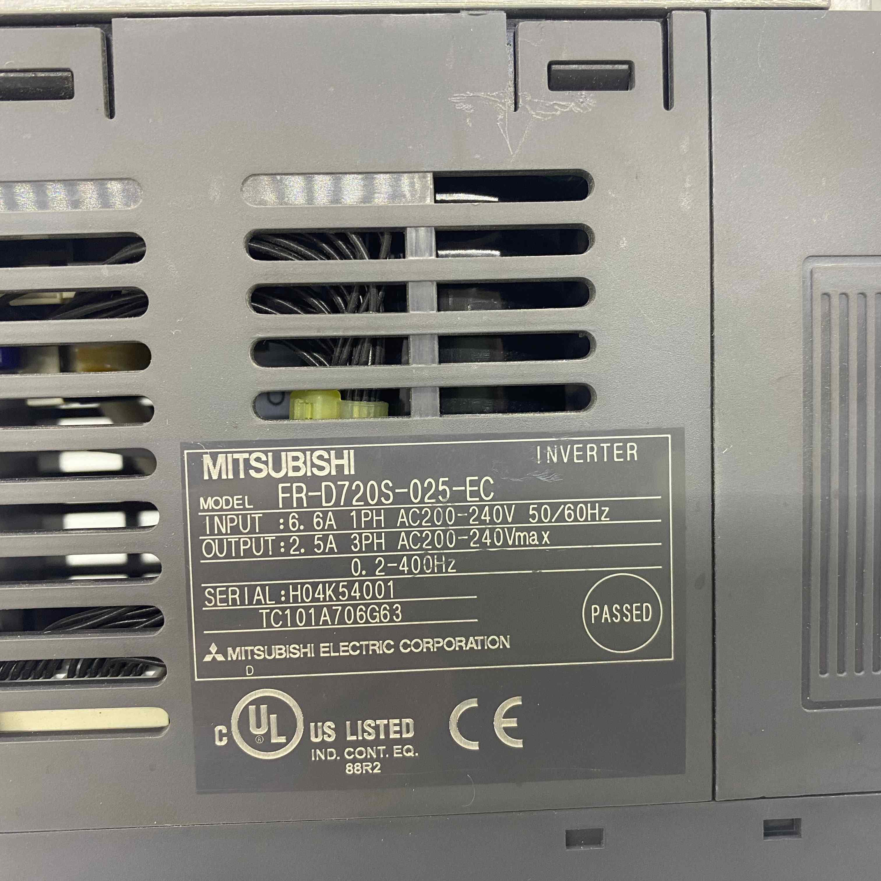 MITSUBISHI FR-D720S-025-EC  0.40KW 220V  SÜRÜCÜ