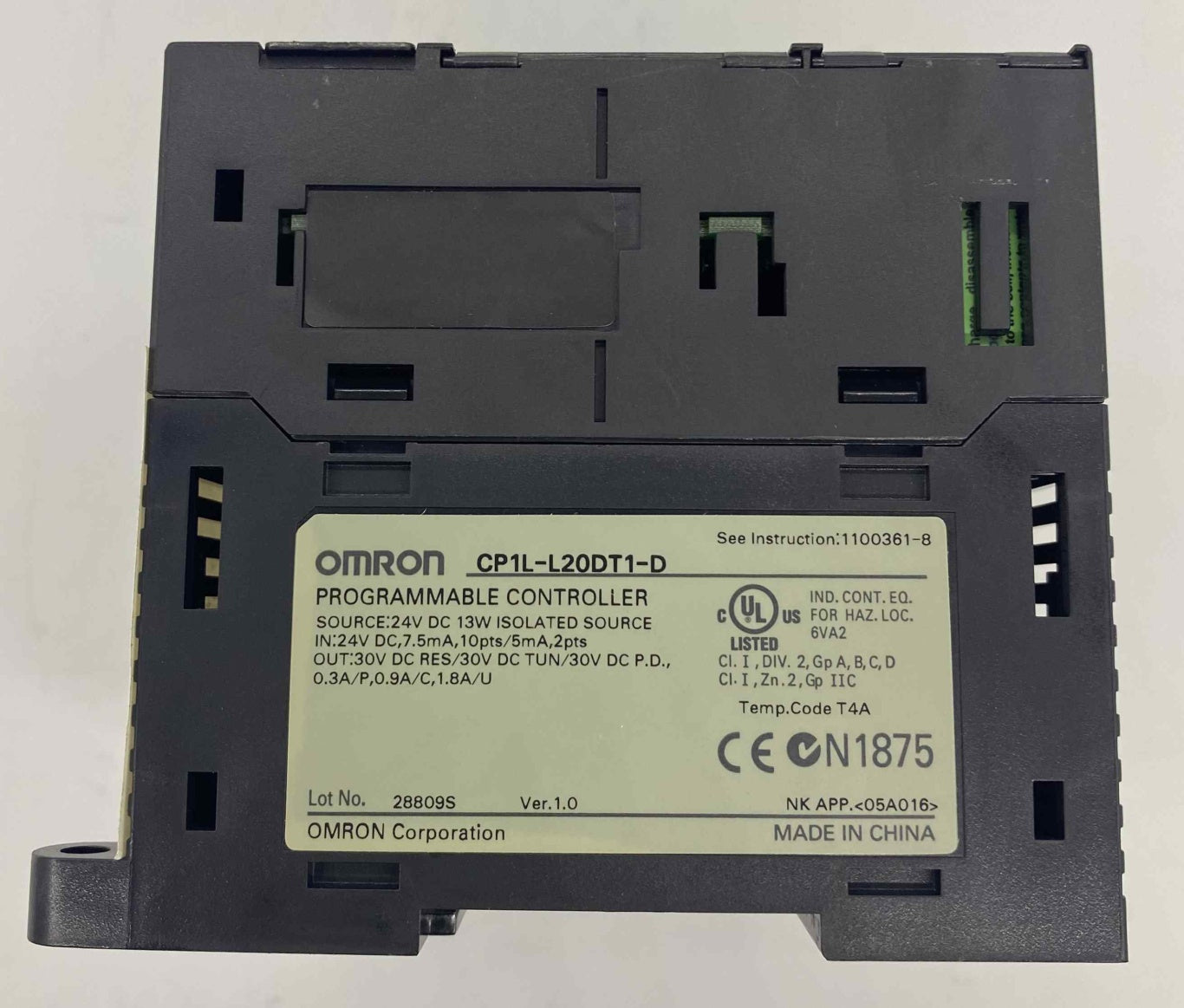 KBA OMRON CP1L-L20DT1-D  PLC