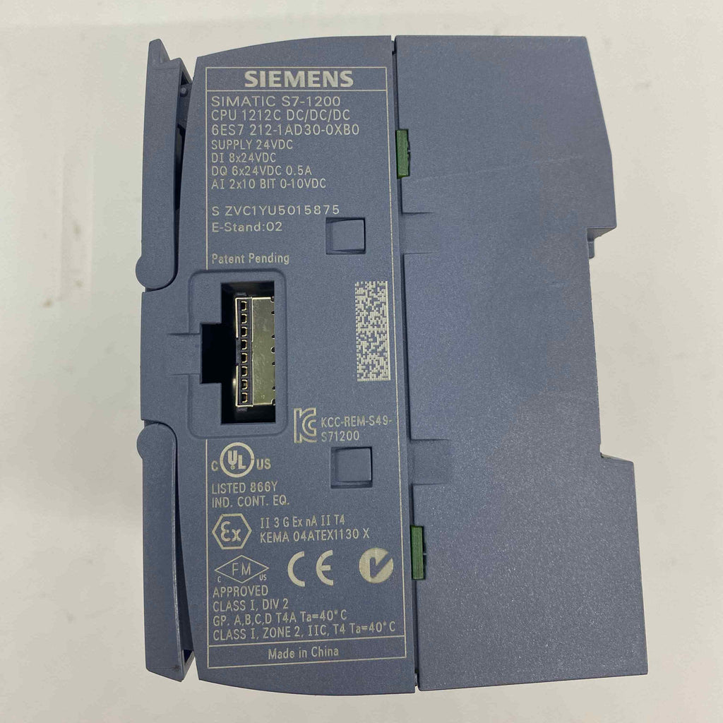 SIEMENS 6ES7212-1AD30-0XB0  PLC