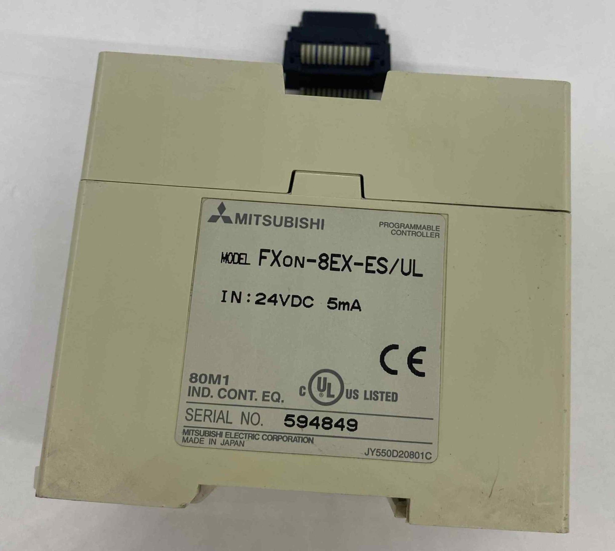 MITSUBISHI FX0N -8EX-ES/UL  PLC