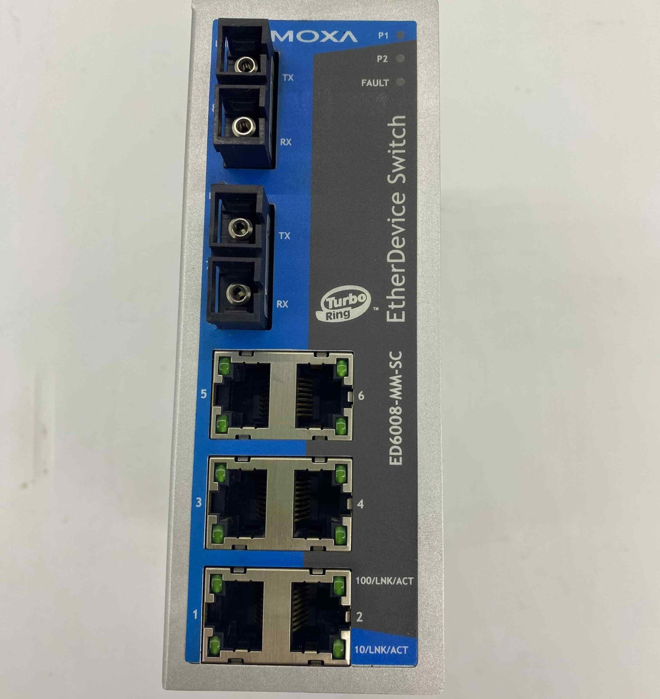 MOXA ED6008-MM-SC ETHERNET SWITCH