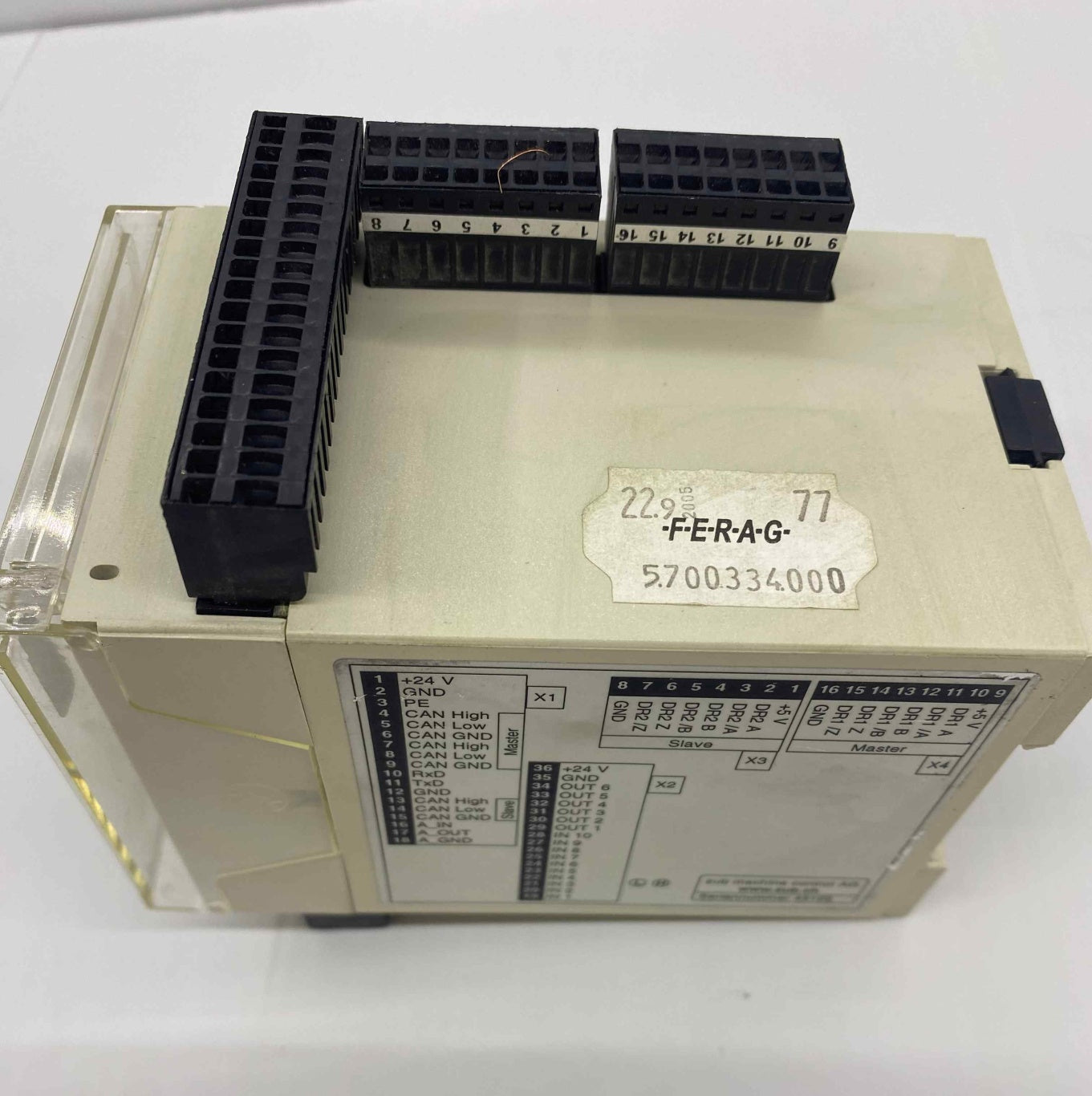 FERAG ZUB MACS3 5.700.334.000  PLC