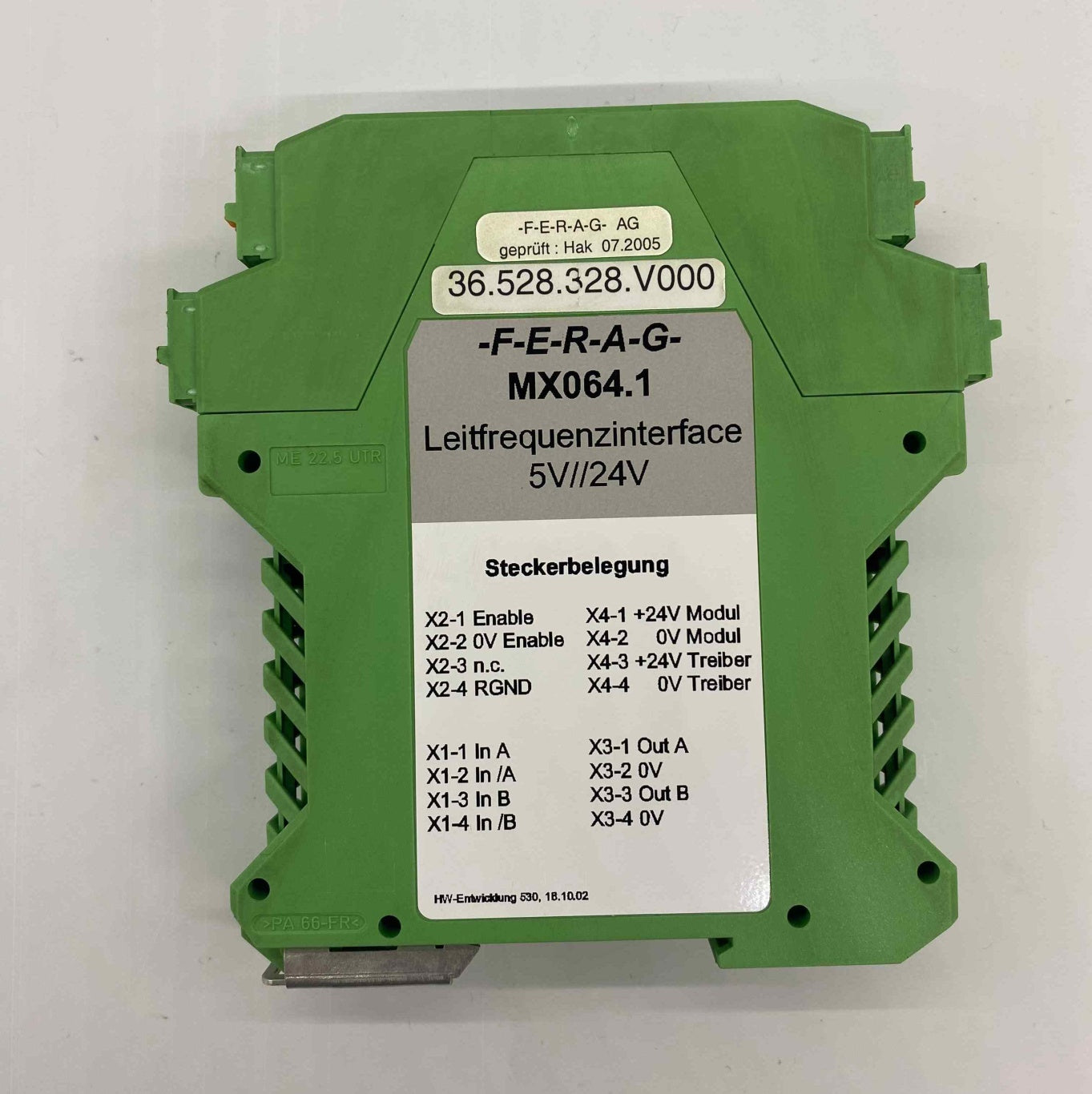 FERAG MX064.1 DONUSTURUCU 36.528.328.V000