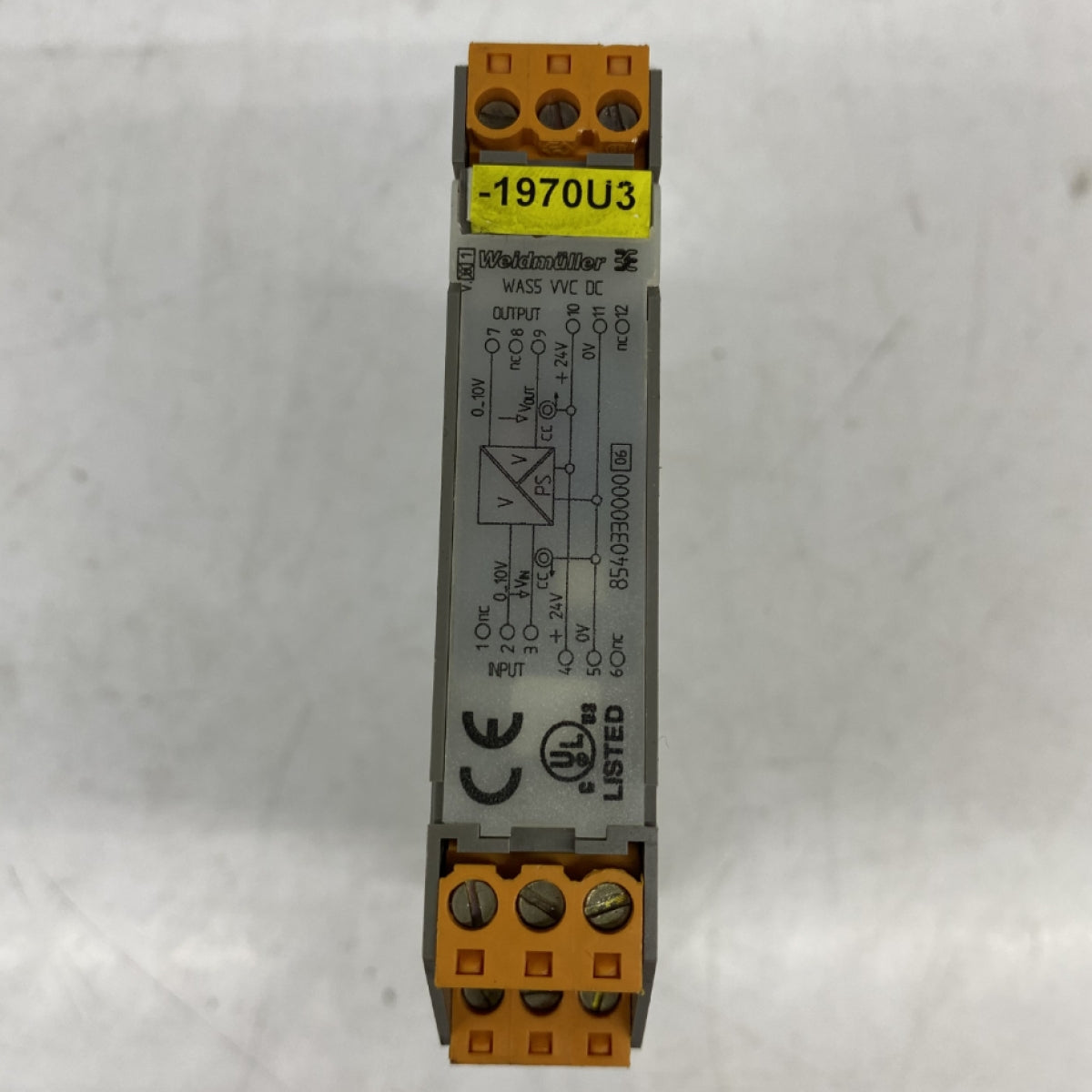 WEIDMULLER 8540330000 SINYAL ÇEVIRICI WAS5 VVC DC