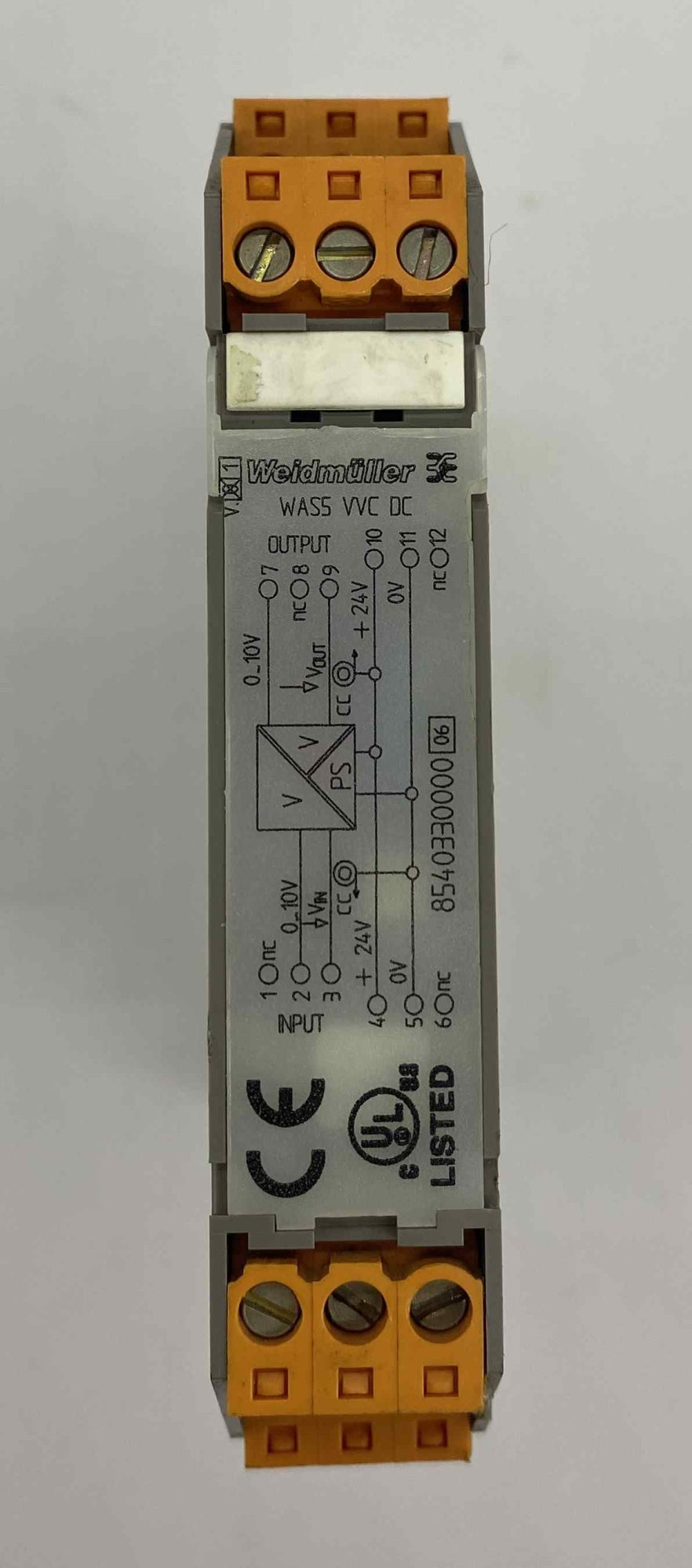 WEIDMULLER 8540330000 SINYAL ÇEVIRICI WAS5 VVC DC