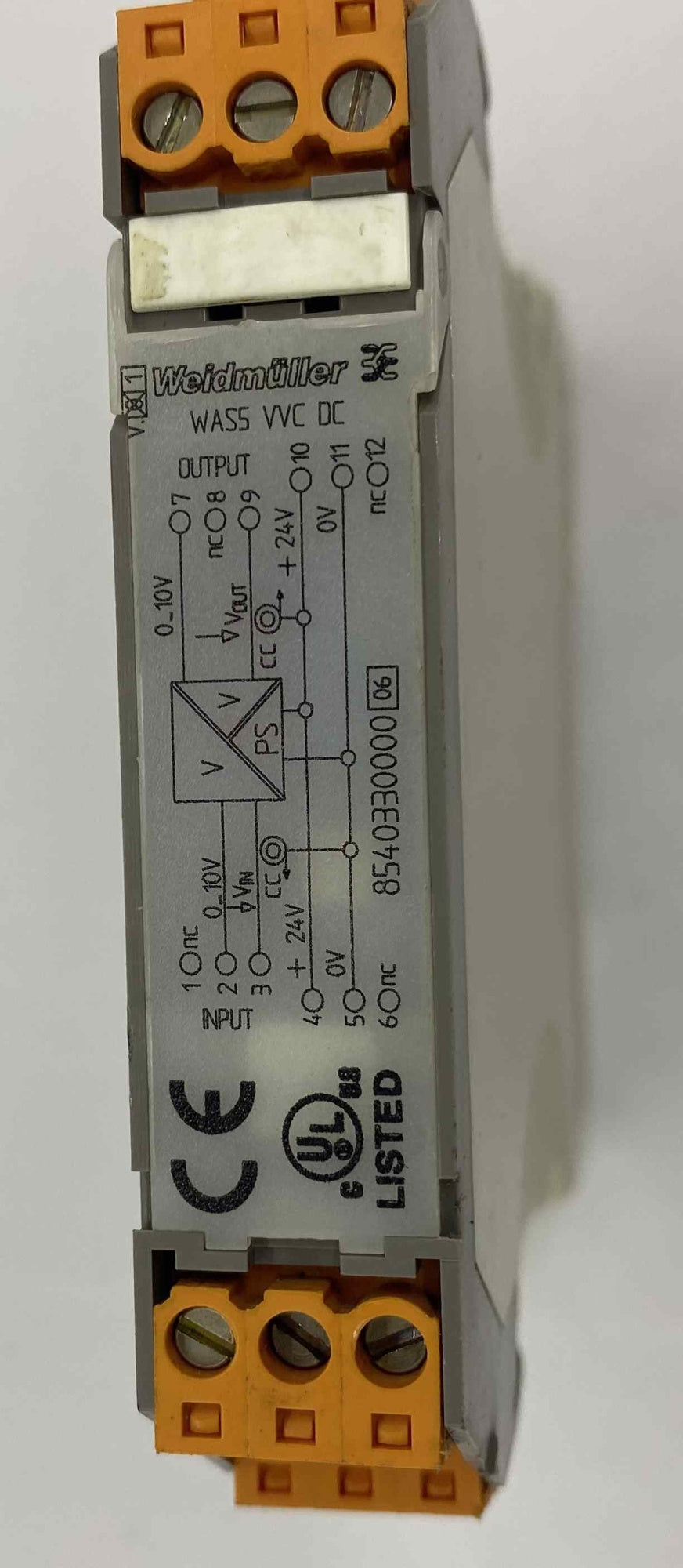 WEIDMULLER 8540330000 SINYAL ÇEVIRICI WAS5 VVC DC