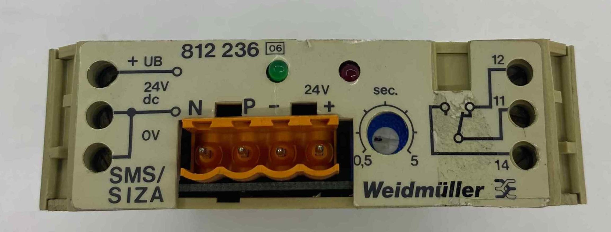 WEIDMULLER 812236 ROLE SPEED MONITORING