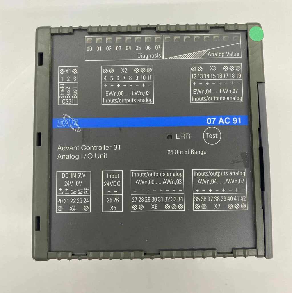 ABB 07AC91 GJR5252300R3101 PLC