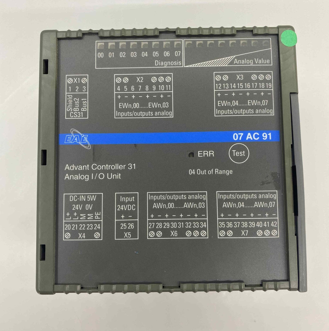 ABB 07AC91 GJR5252300R3101 PLC