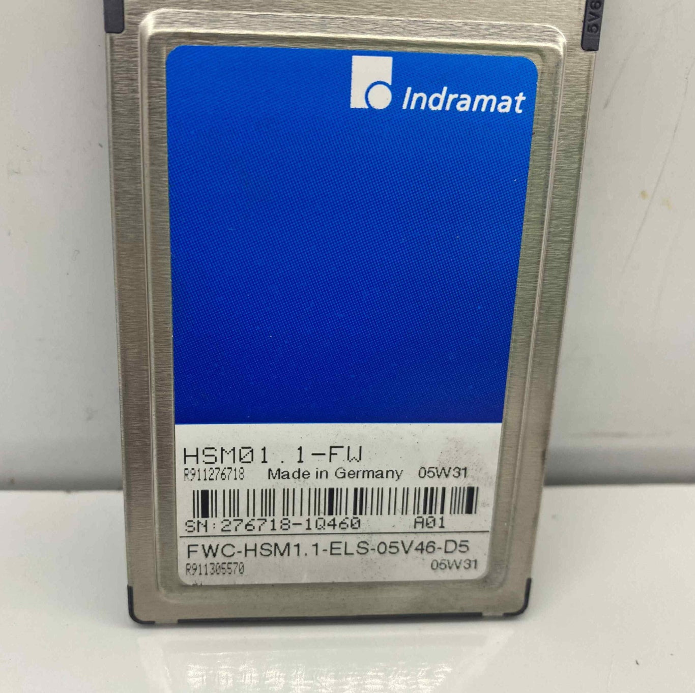 INDRAMAT REXROTH HSM01.1-FW 2 FWC-HSM1.1-ELS-05V46-D5	HAFIZA KARTI