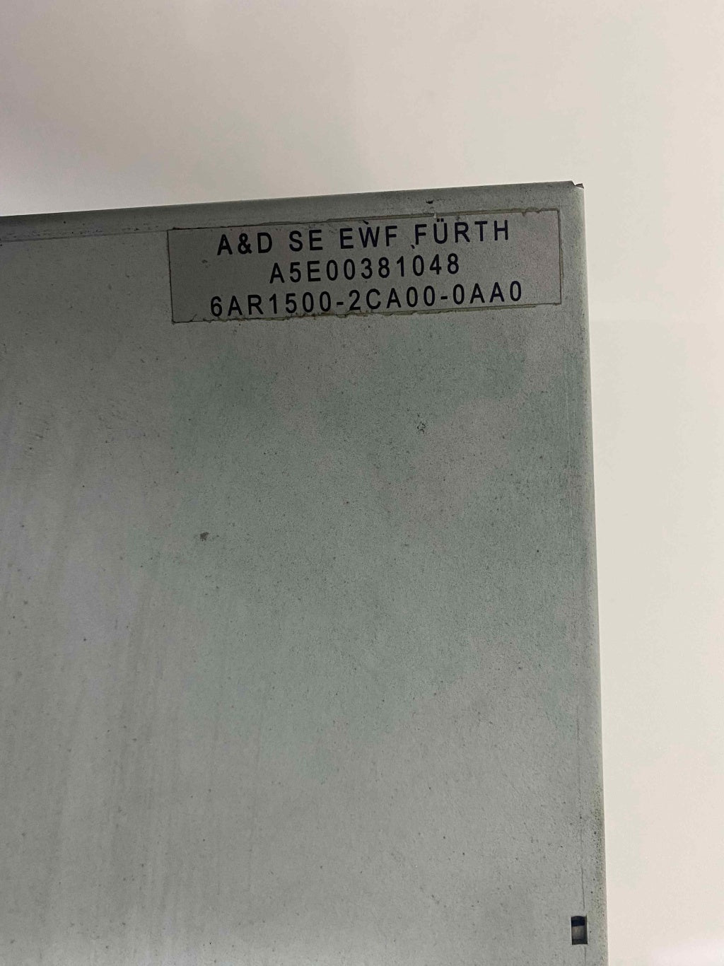 EAE SİMATİC RACK PC A5E00381048  6AR1500-2CA00-0AA0	PCRD50 111AAAV.I0042 SERİAL 101431314 02 ENDÜSTR