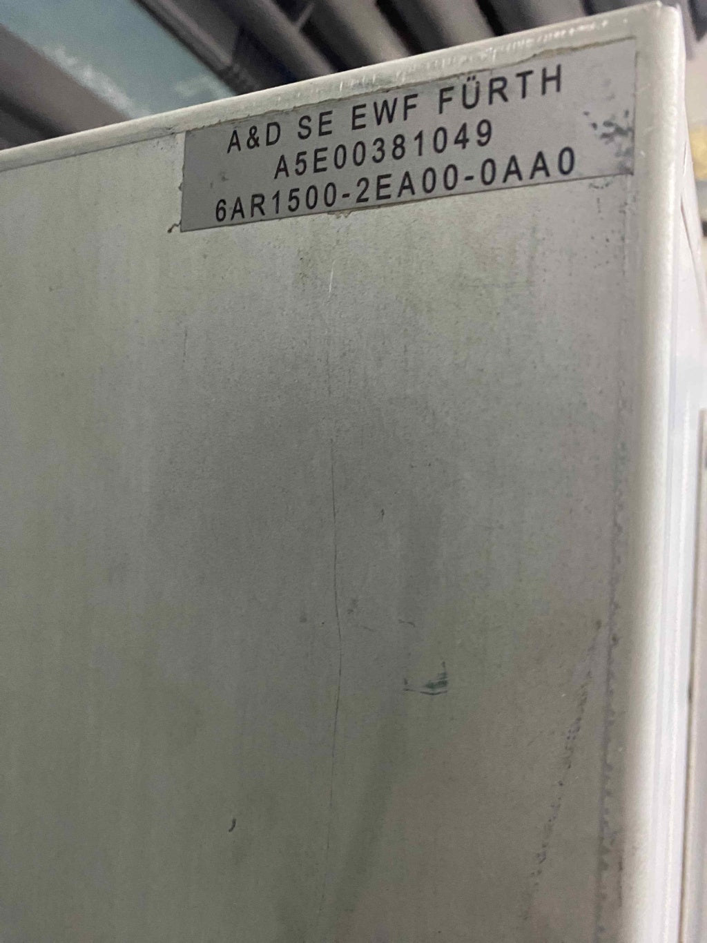 EAE SİMATİC RACK PC A5E00381048  6AR1500-2CA00-0AA0	PCRD50 111AAAV.I0042 SERİAL 101431314 02 ENDÜSTR