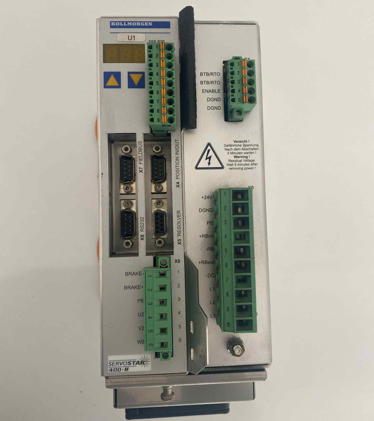 KOLLMORGEN 446M-C S406AM-CA-022 2KVA 380V SERVO SÜRÜCÜ