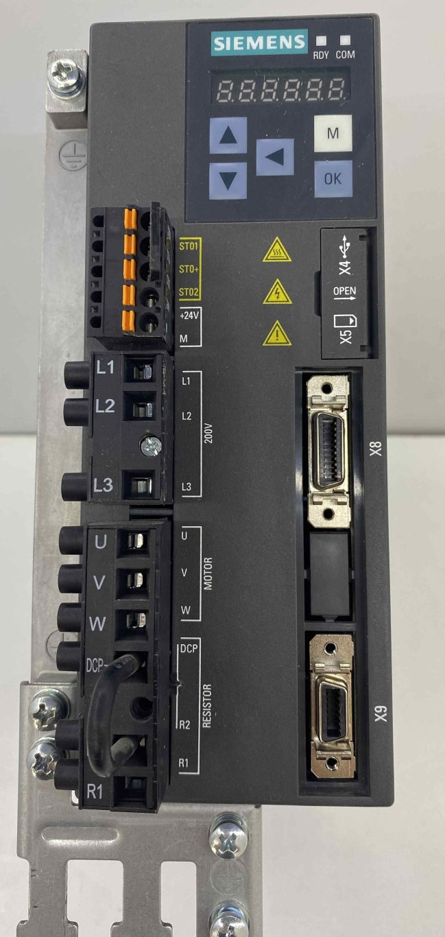 SIEMENS 6SL3210-5FB10-8UF0 0.75KW 220V SERVO SÜRÜCÜ