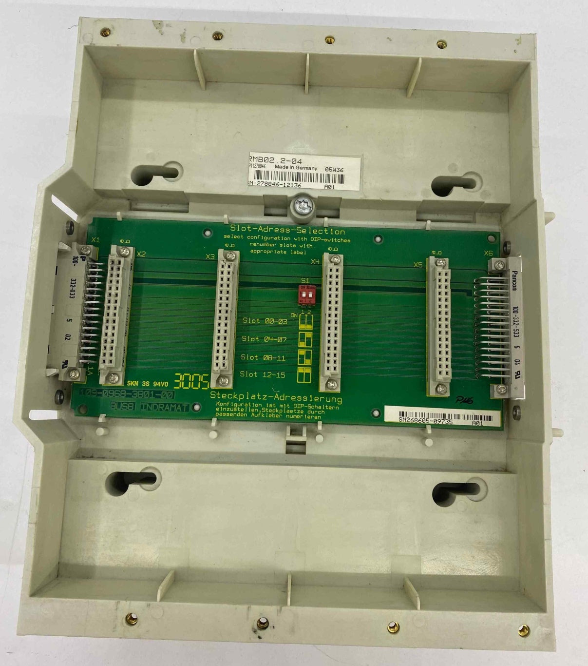 REXROTH RMB02.0-04  PLC TERMİNAL BLOĞU