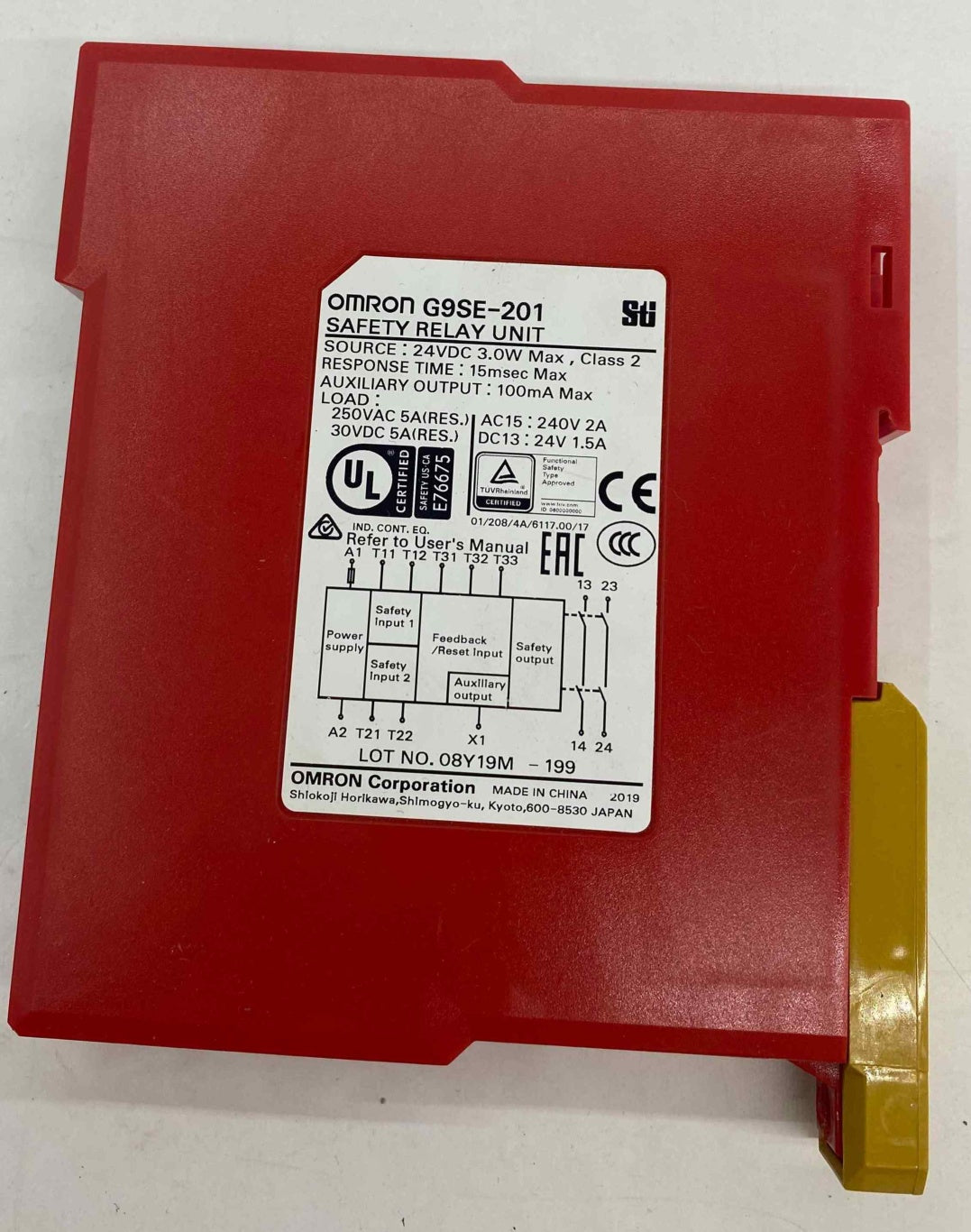 OMRON G9SE-201 ZAMAN ROLESI
