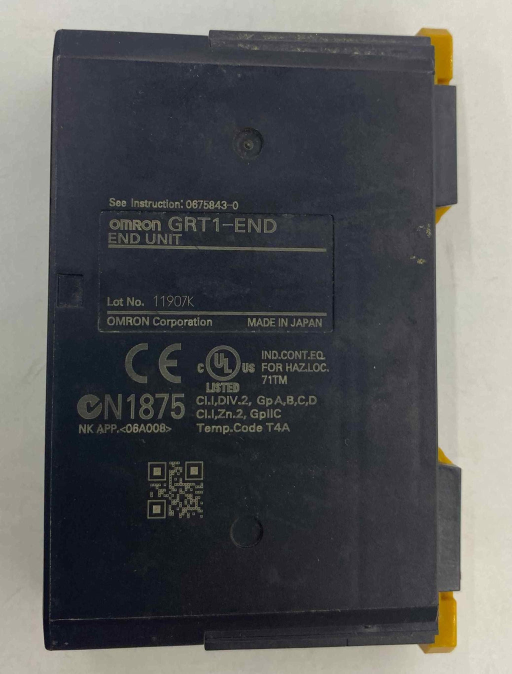 OMRON GRT1-END  PLC