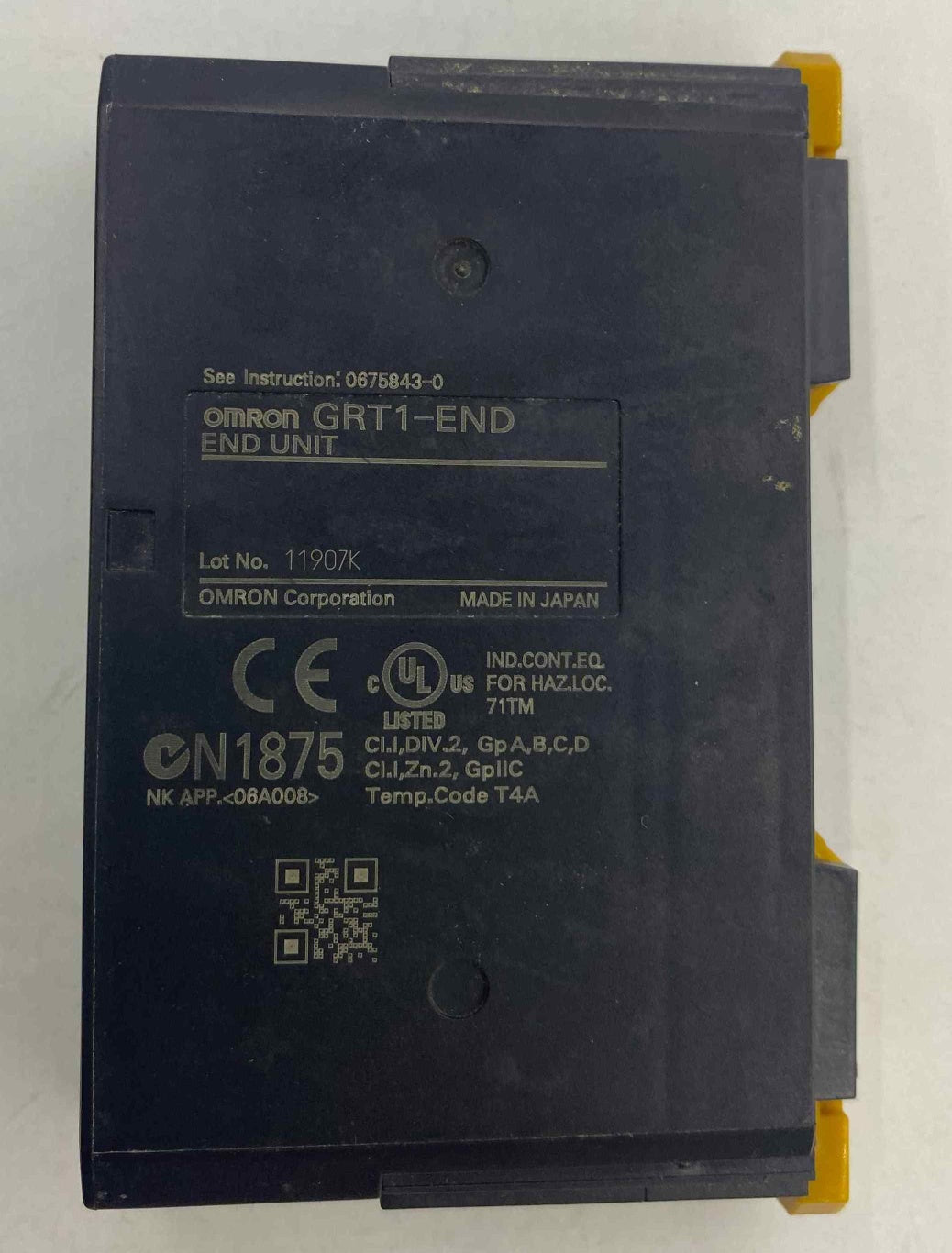 OMRON GRT1-END  PLC