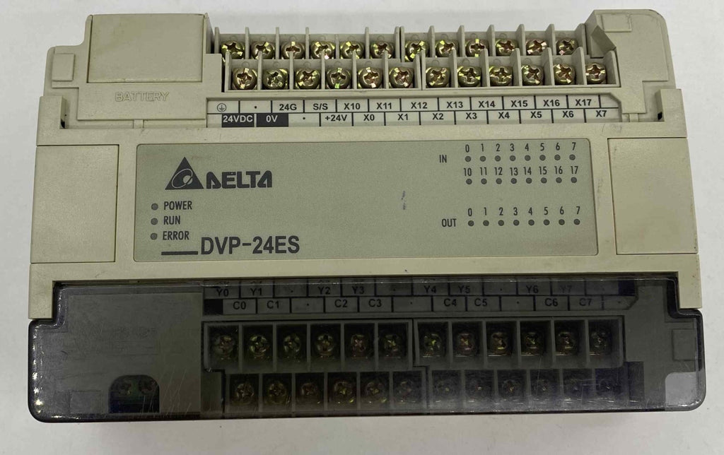DELTA DVP-24ES  DVP24ES01R2 PLC MODUL