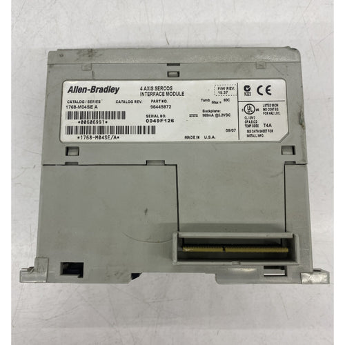 ALLEN BRADLEY 1768-M04SE/A  PLC