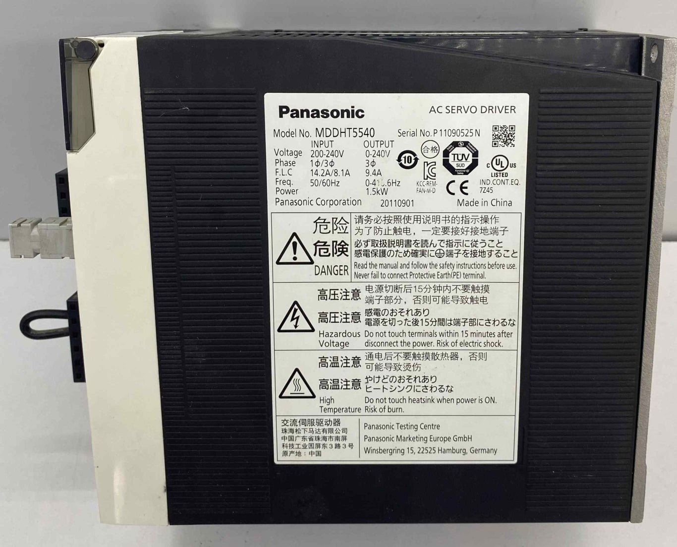 PANASONİC MDDHT5540 240V 1,5KW SÜRÜCÜ