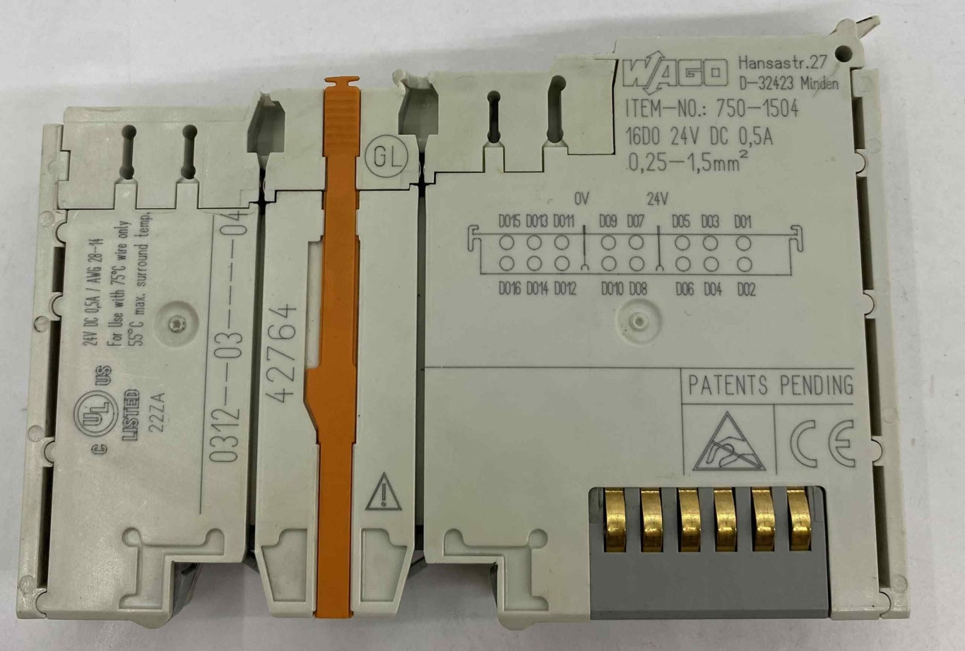 WAGO 750-1504  PLC