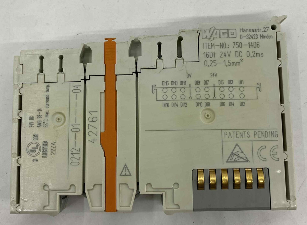 WAGO 750-1406  PLC