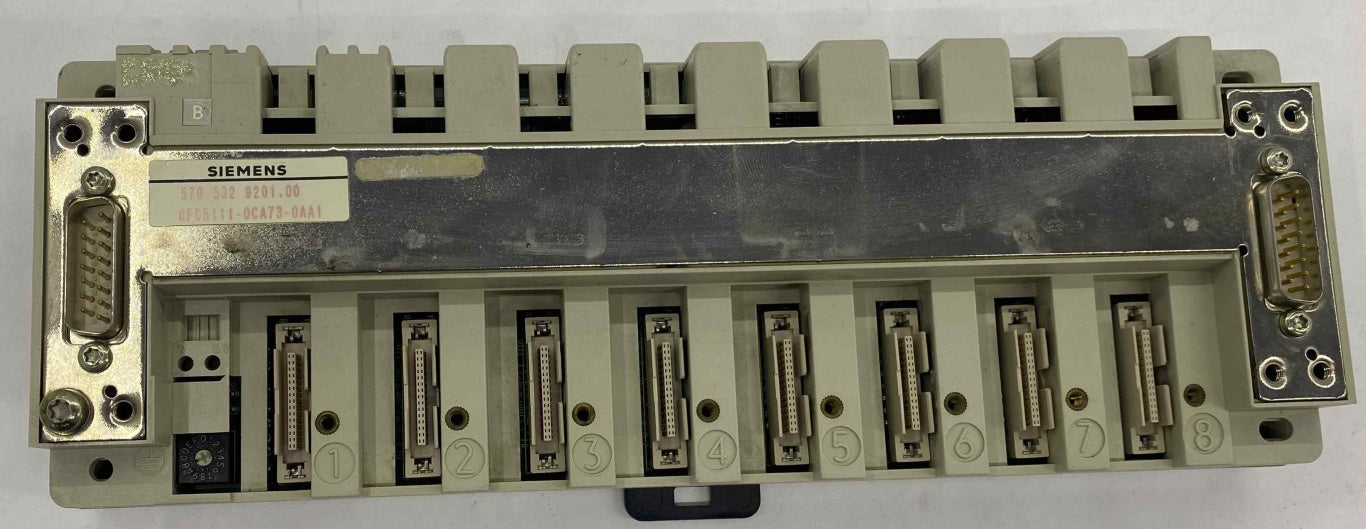 SIEMENS 6FC5 111-0CA73-0AA1  TERMINAL BLOCK BAĞLANTI BLOĞU