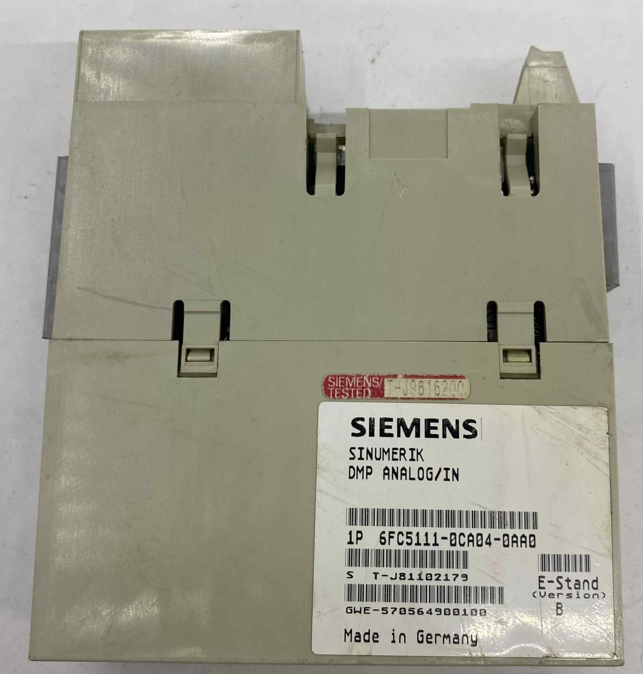 SIEMENS 6FC5111-0CA04-0AA0 ANALOG/IN PLC
